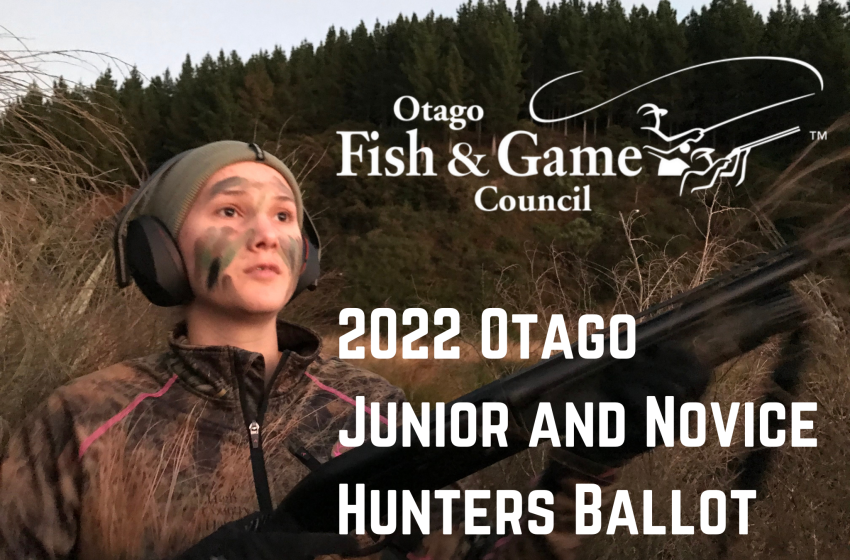 2022 Otago Junior and Novice Hunters Ballot