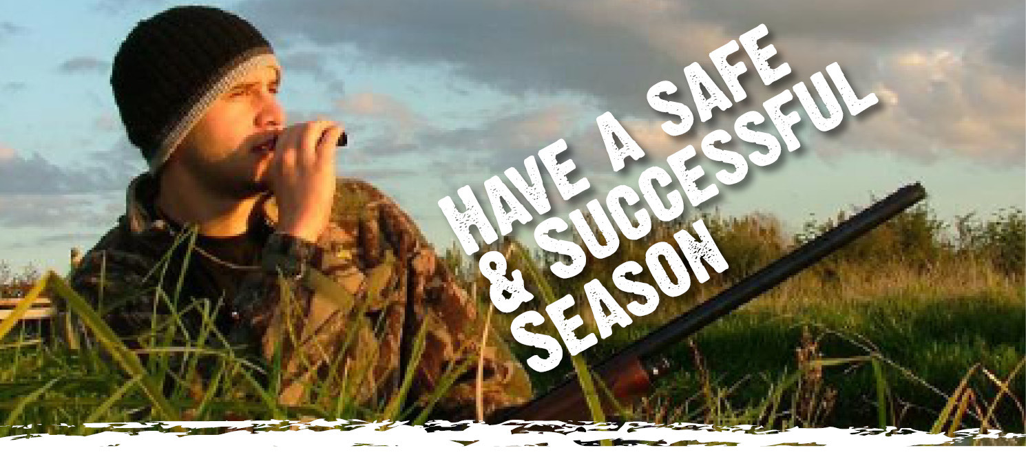 Hunting season web banner