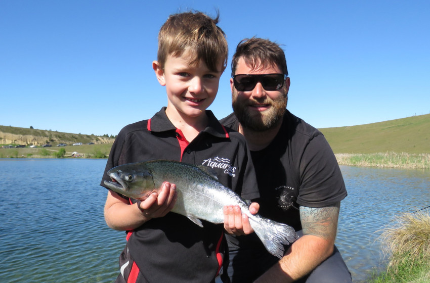 2023 Twizel Kids Salmon Fishing Day