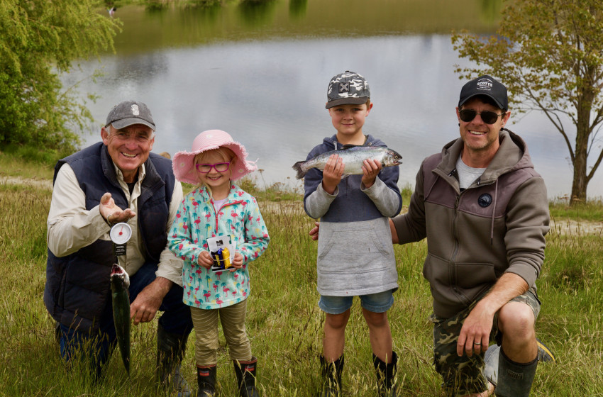 2024 Twizel Kids Salmon Fishing Day