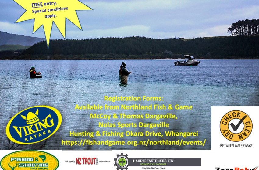 2018 Kai Iwi Lakes Trout Fishing competition