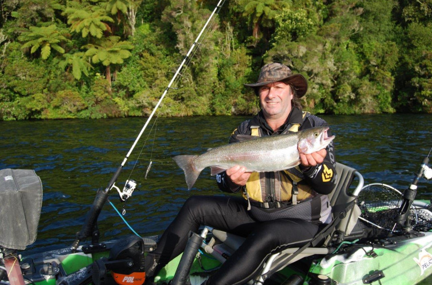 Do you want to learn how to fish for trout successfully from a kayak?
