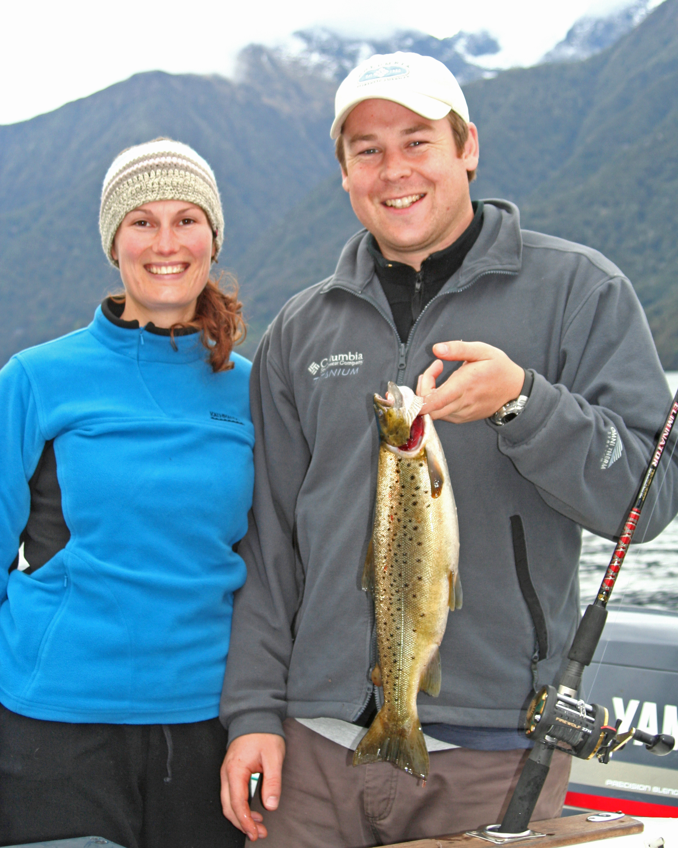 Lake Te Anau trolling brown trout3