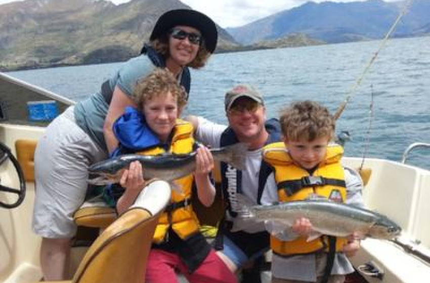 Perfect combo - school holidays & new trout fishing season