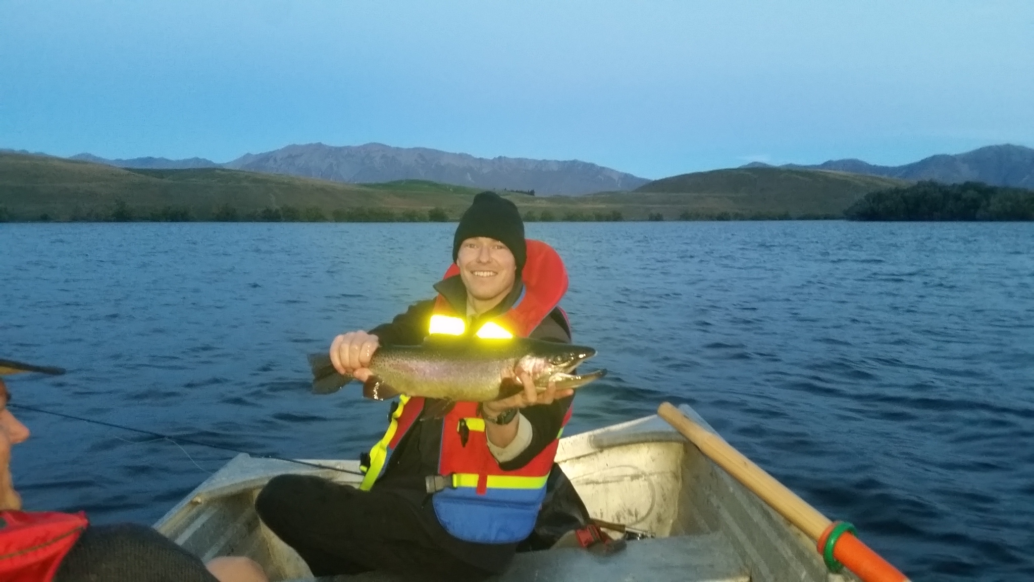 WFR1719.46The Author with his first ever Lake Alexandrina catch