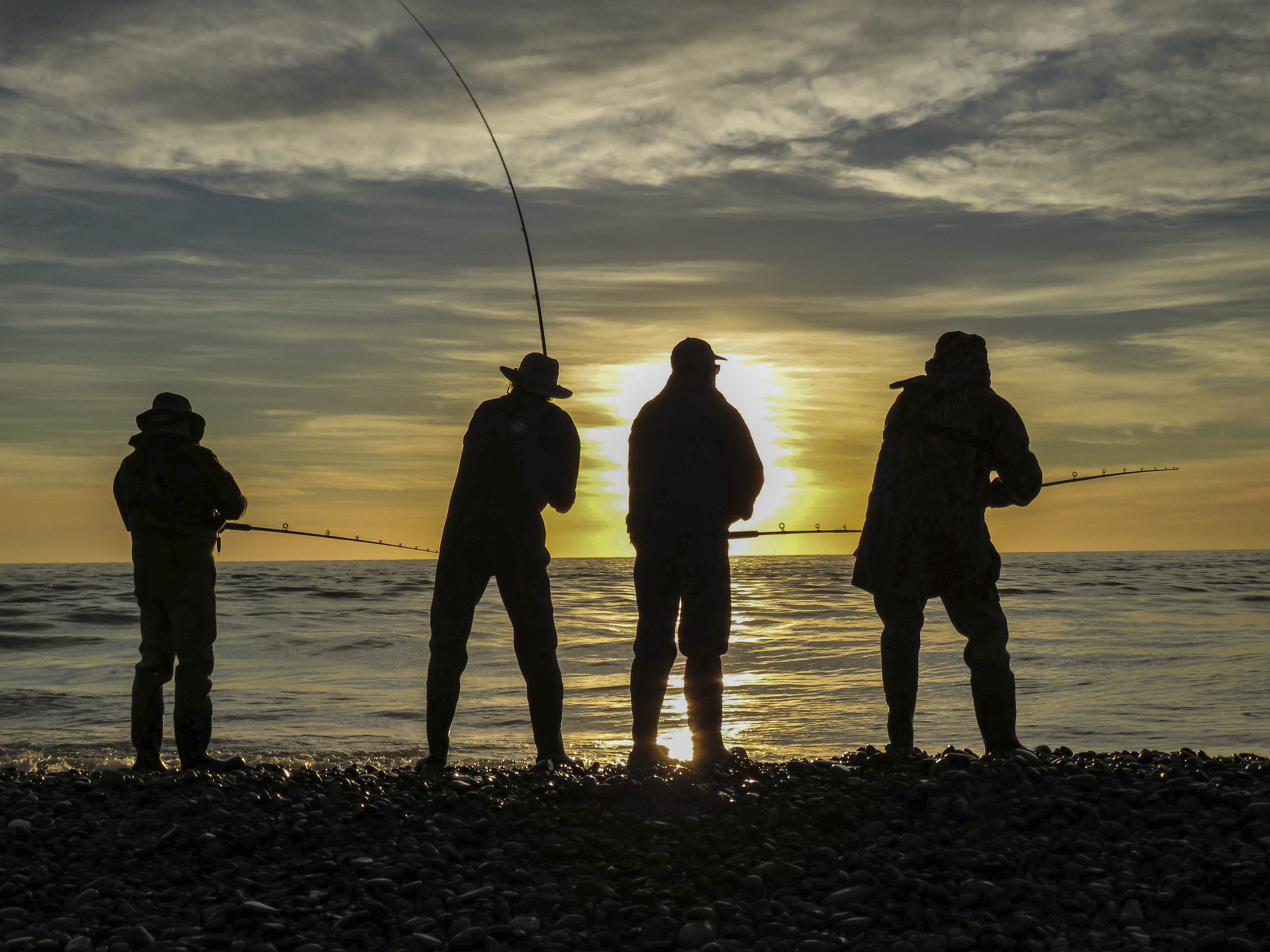 RL dec CSI 4 A scenic sunrise for salmon angler to enjoy at the Rangitata River mouth 2 Credit R Adams 2