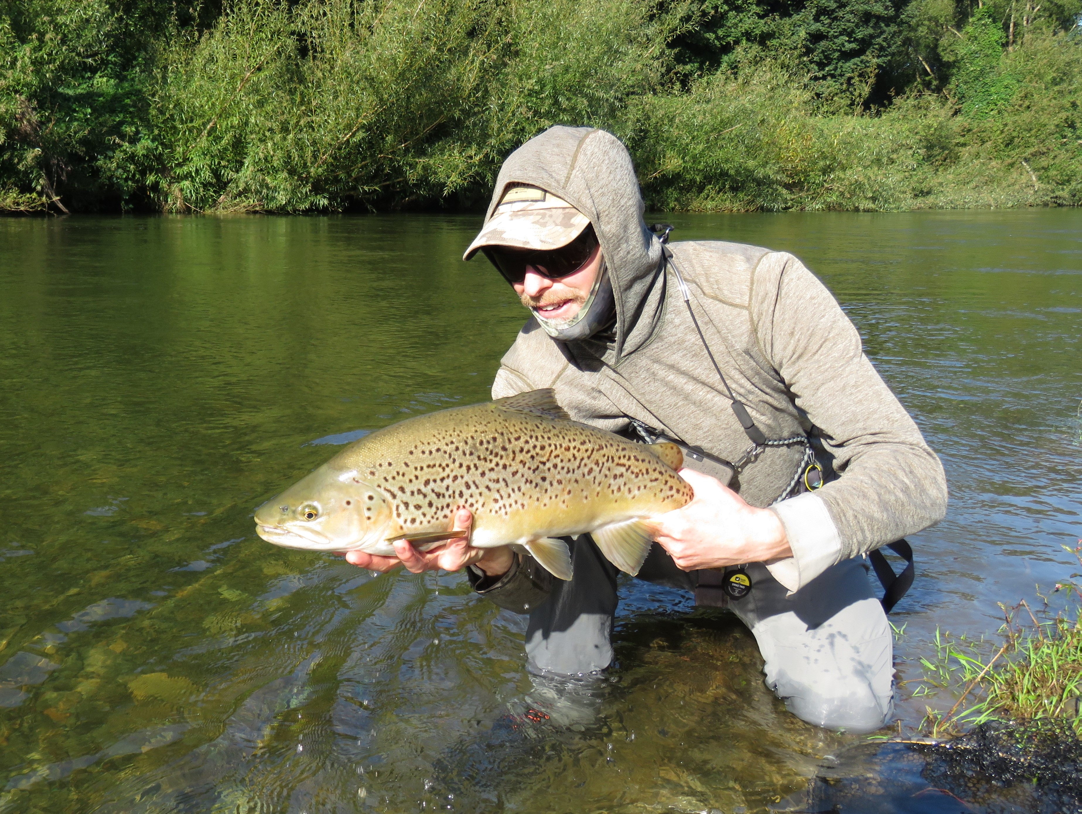RL CSI 1 A wet and cold summer has provided some fantastic fishing and exceptional fish as flows have receded in lowland rivers Credit Rhys Adams 