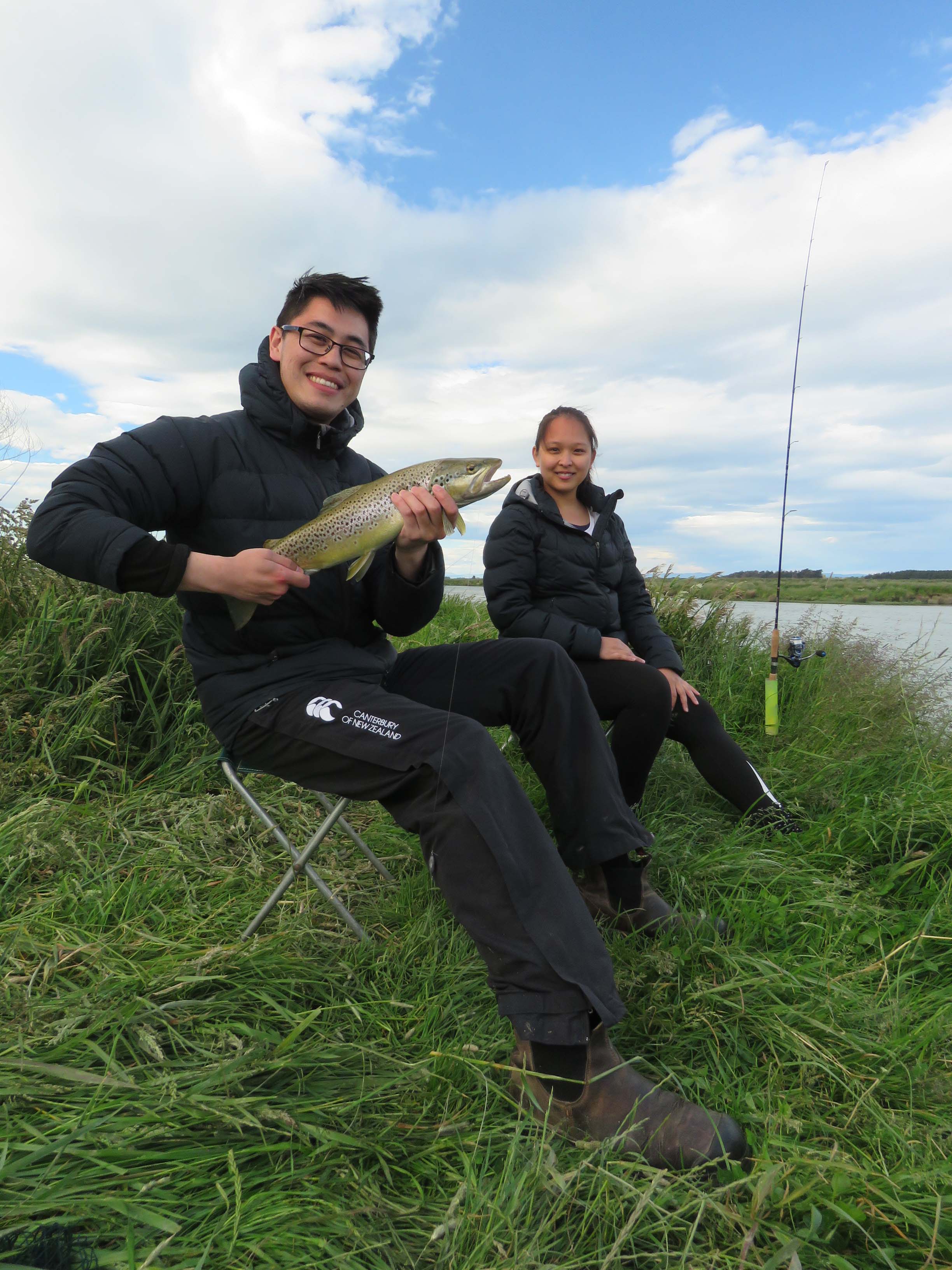 Darren Vic bait trout2