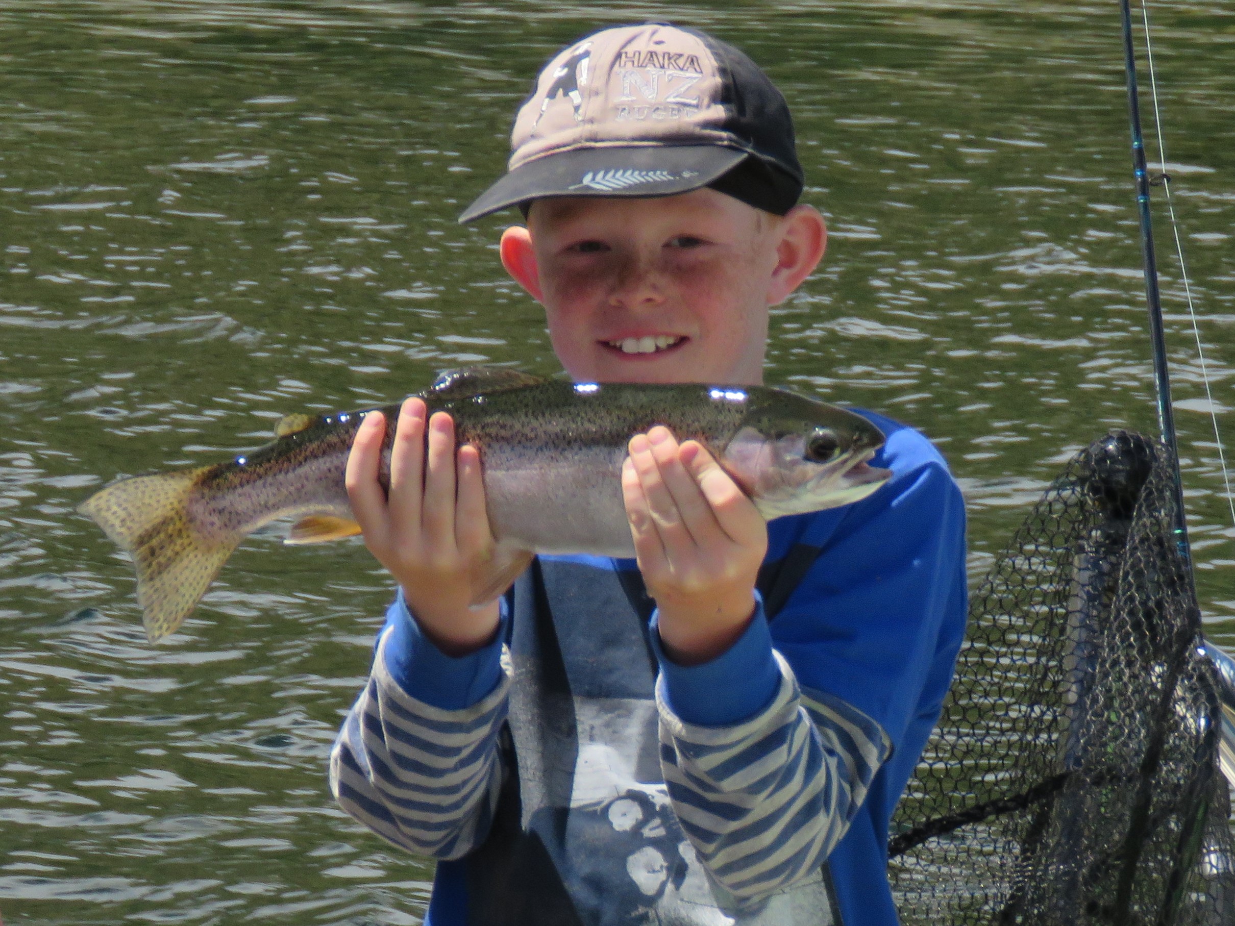 SOU Jan 2018 Photo 3 Young angler Mavora trout2