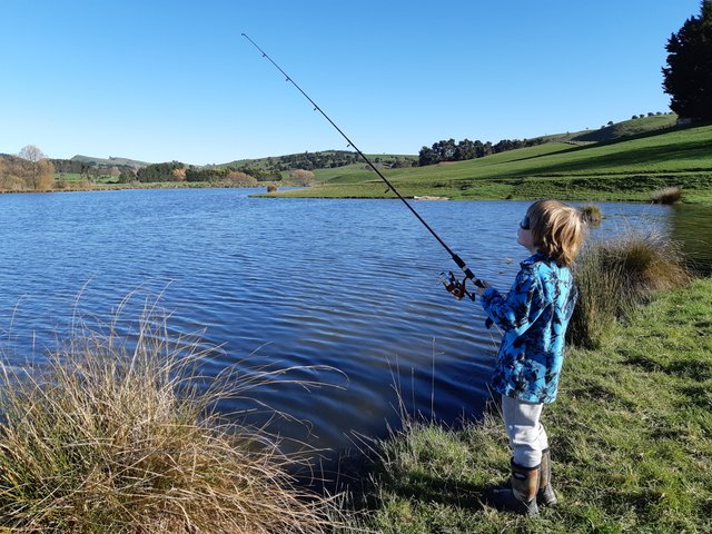 W 2 Wellington Fish Game is working to develop family fishing opportunities in the lower North Island