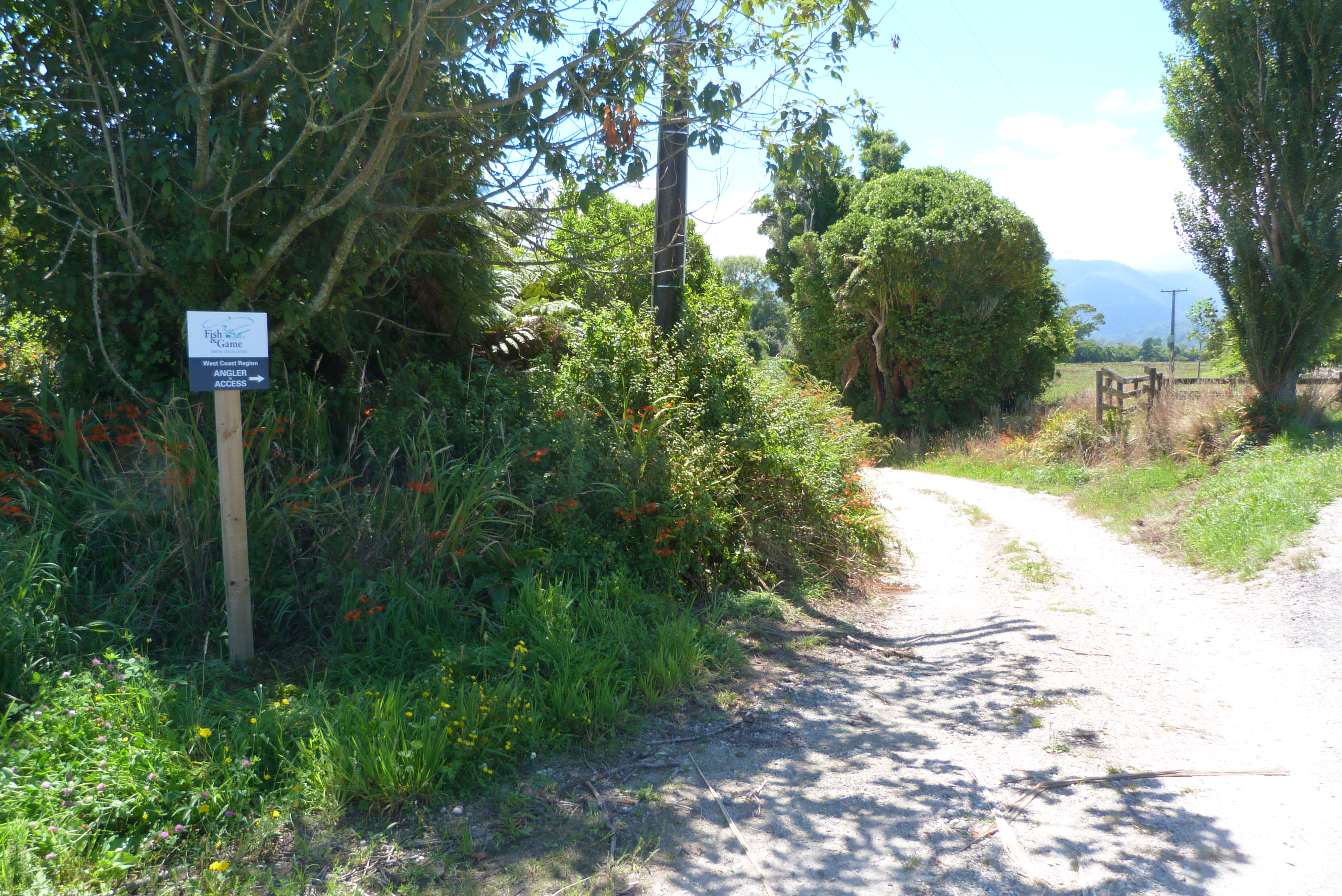 One Of The New Angler Access Points To The Lower Karamea River
