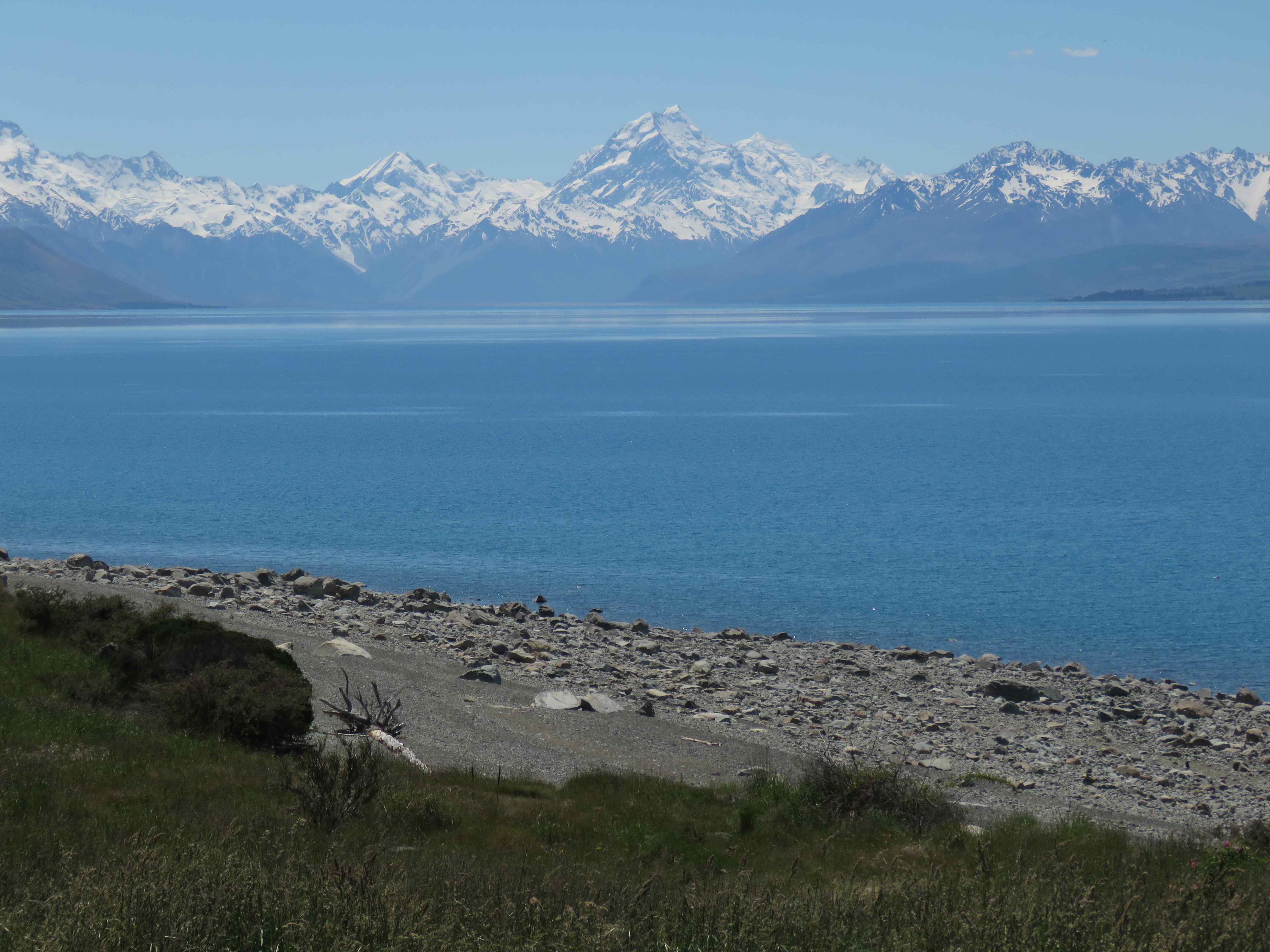 WFR1719.20. Lake Pukaki has exception scenery but can you just throw a cast and catch a fish